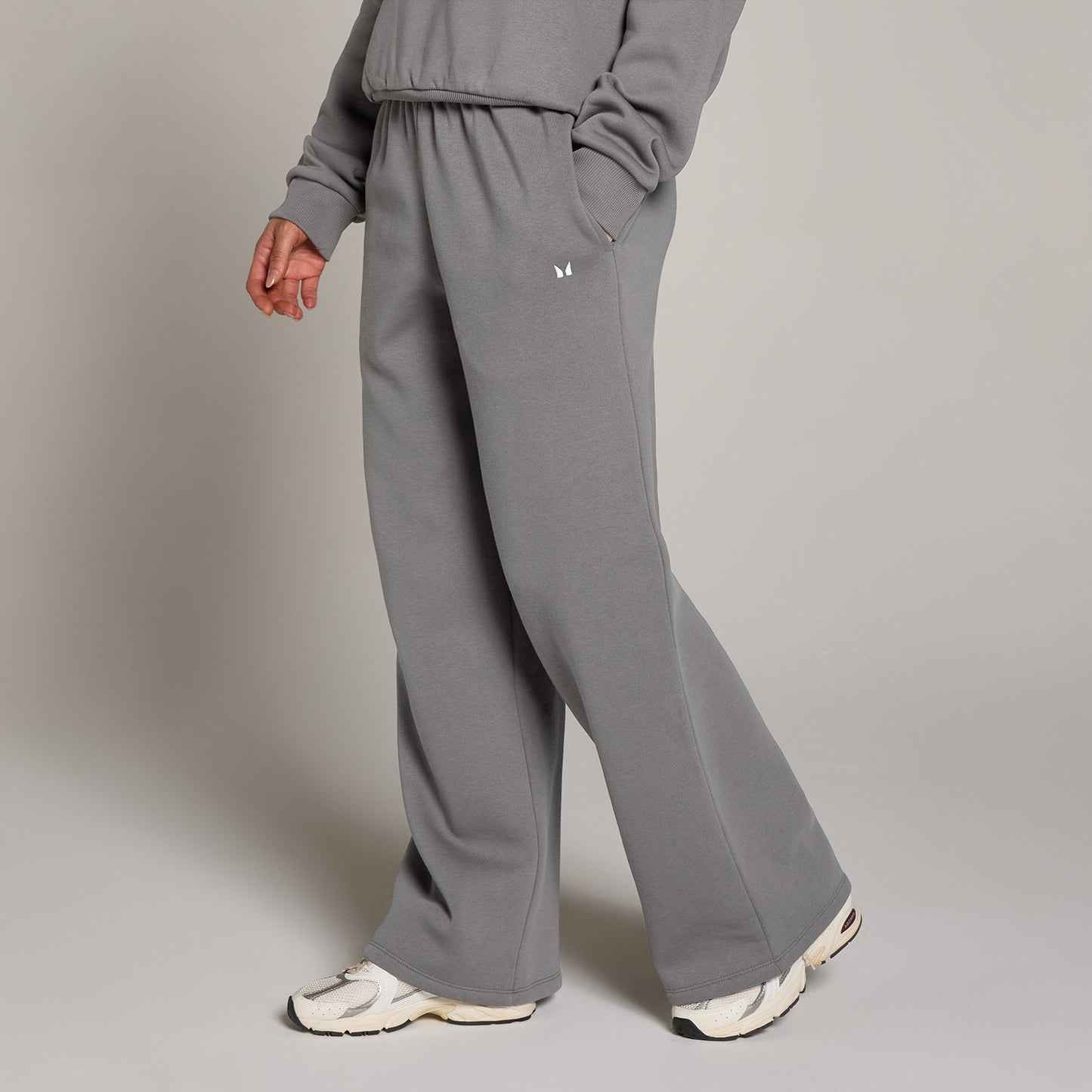 Women's Basics Rechte Joggingbroek - Asgrijs / L