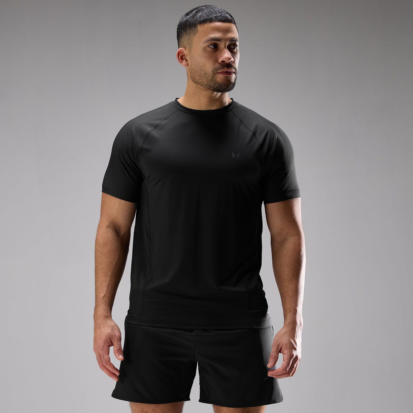 Heren Training Ultra Mesh T-Shirt - Zwart / 3XL