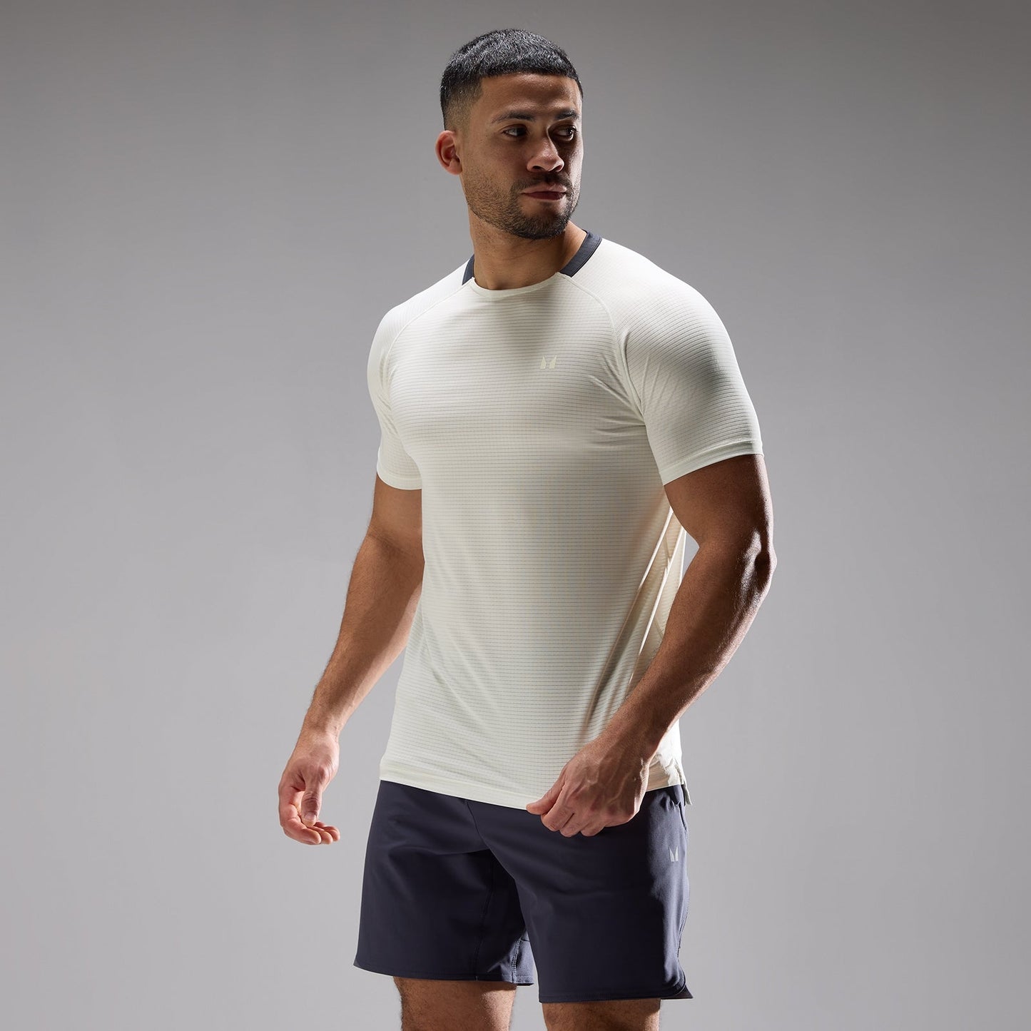 Men's Training Ultra Gridded T-Shirt - Platinum / 3XL