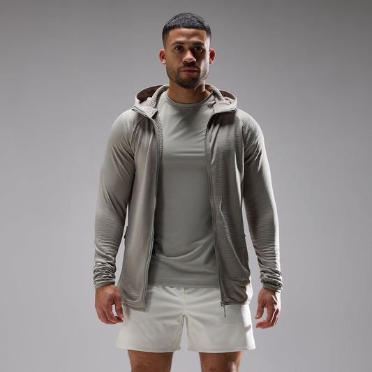 Men's Training Ultra Gridded Hoodie - Fossil / 3XL