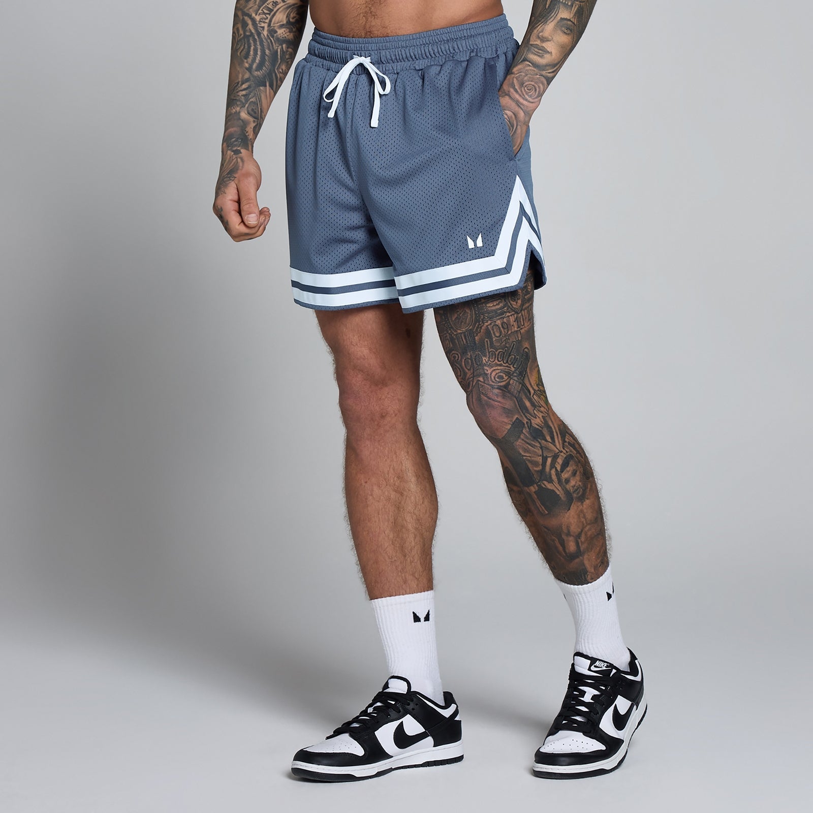 Men's Lift 5 Mesh Contrast Tape Short - M