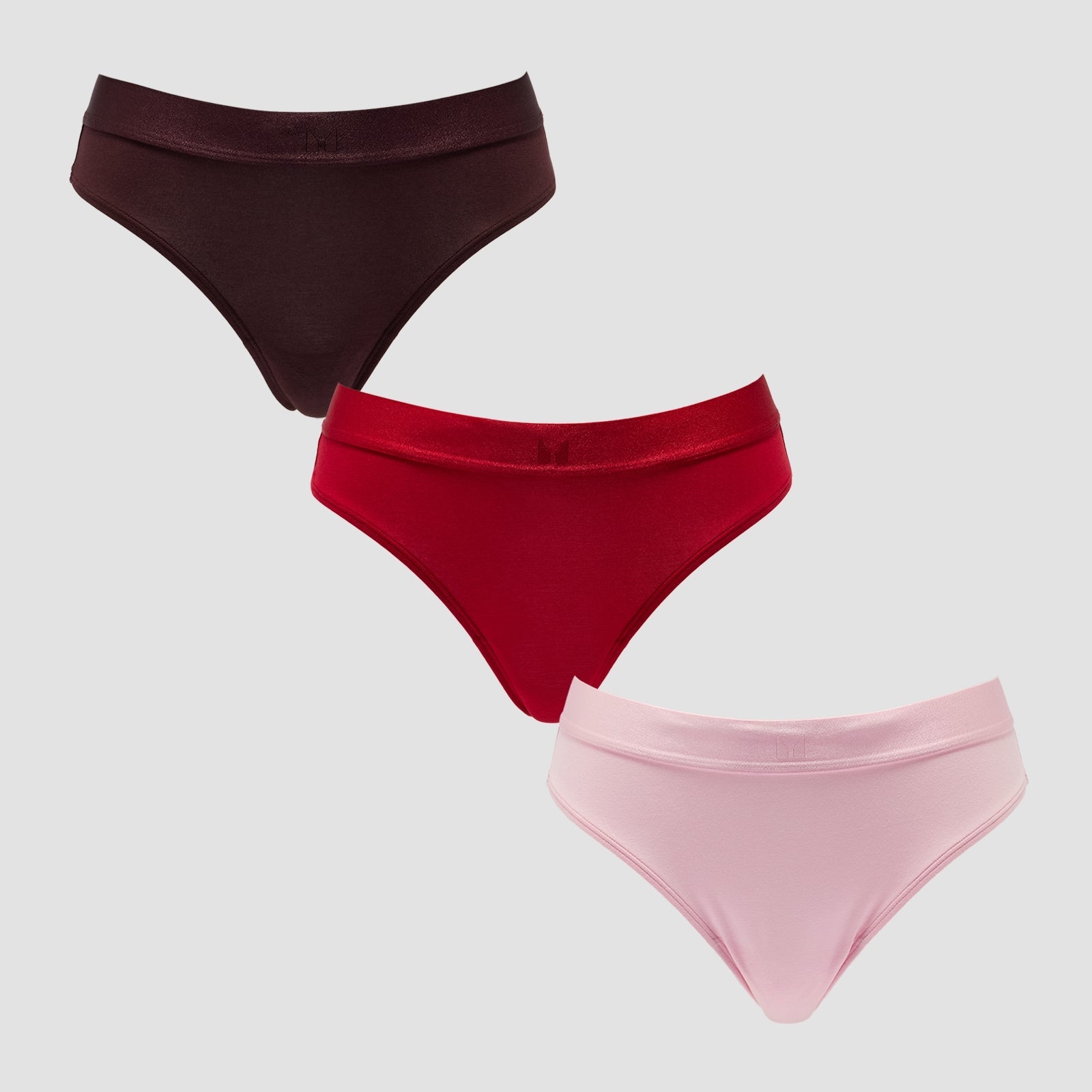 Dames Mid Rise Bikini Slip (3-pack) - M