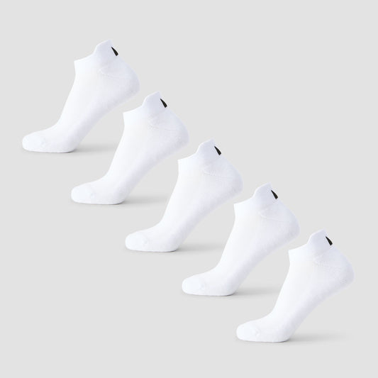 Unisex Sneaker Sokken - Wit / UK 9-11
