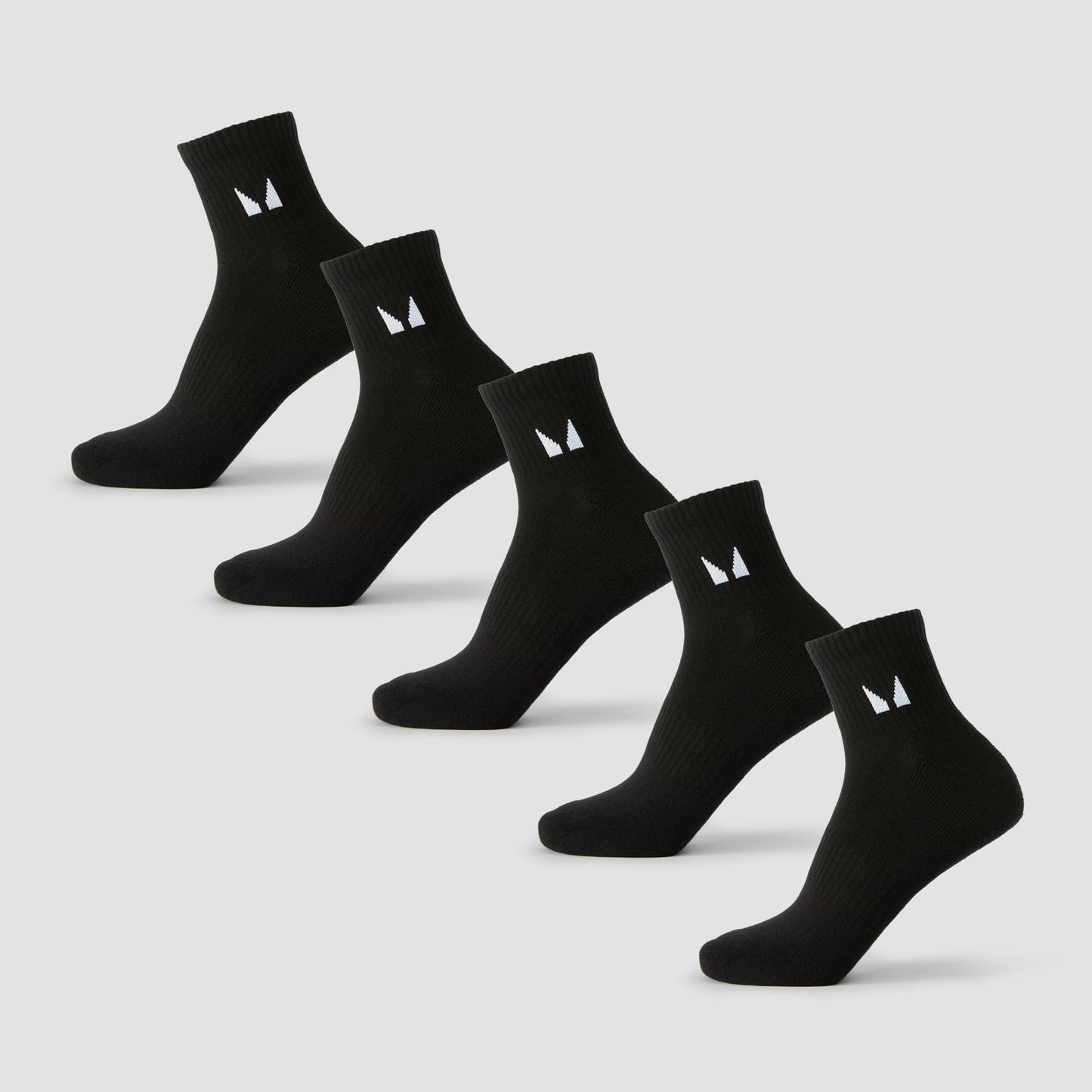 Unisex Enkelsokken - Zwart / UK 9-11