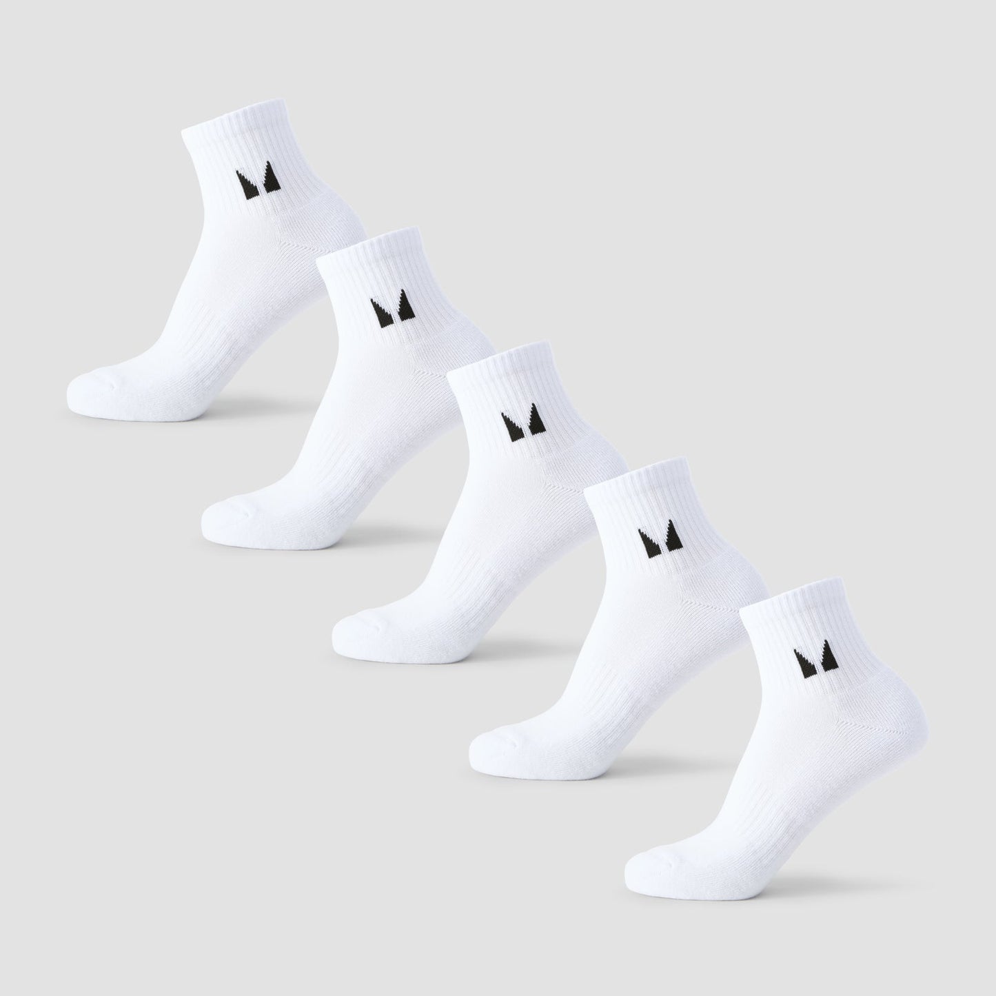 Unisex Enkelsokken - Wit / UK 9-11