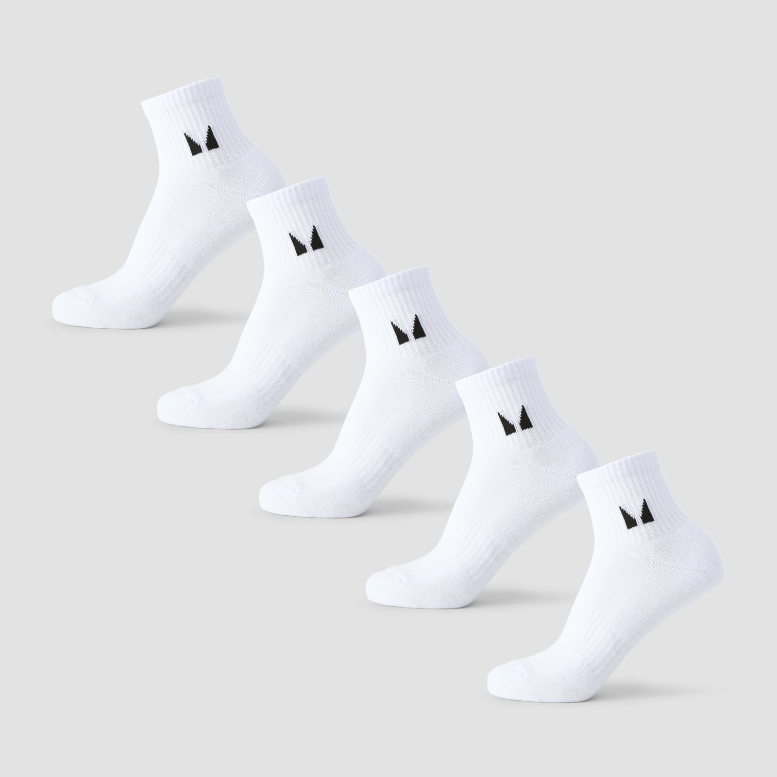 Unisex Enkelsokken - Wit / UK 9-11