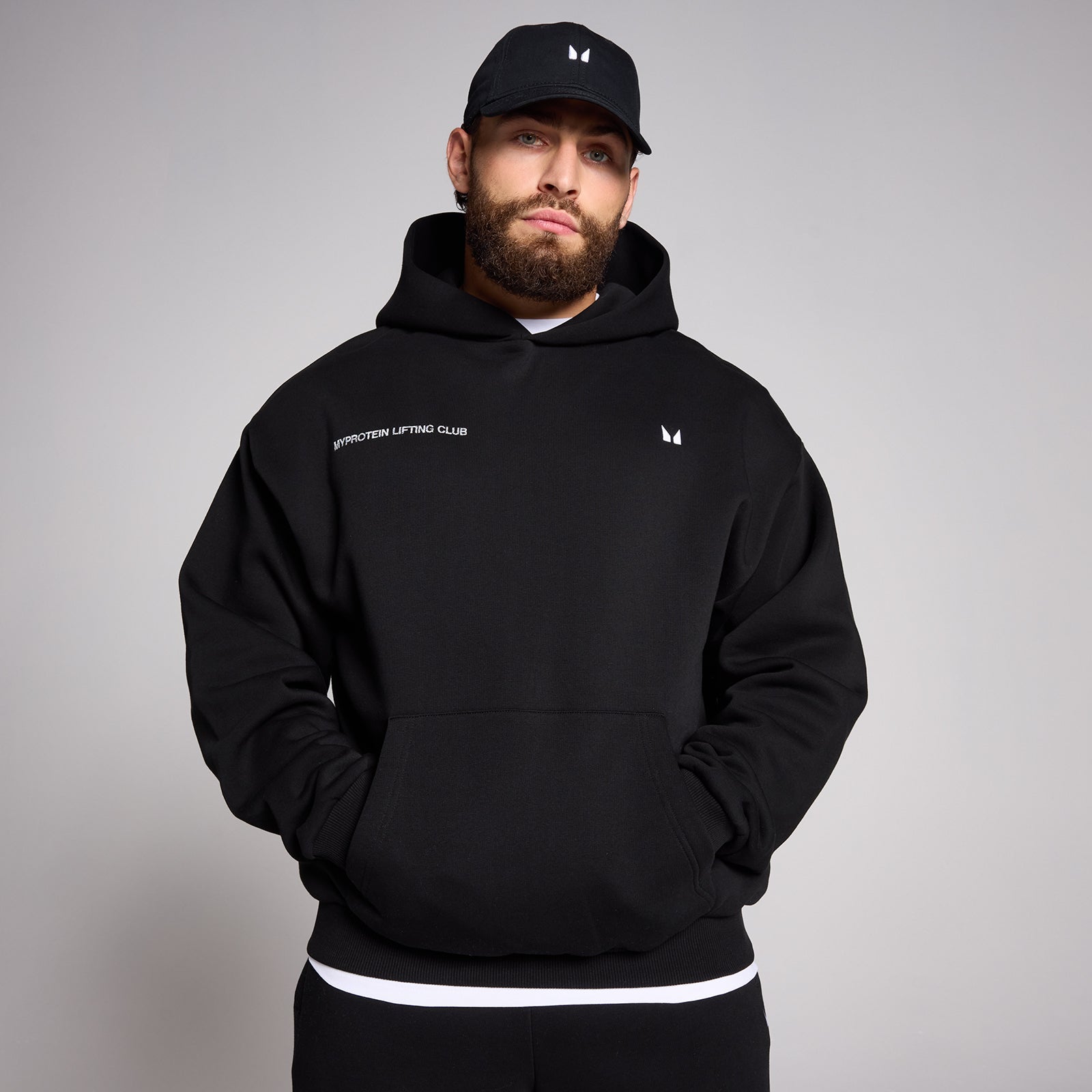 Men's Origin Lift Club Oversized Graphic Hoodie - XL
