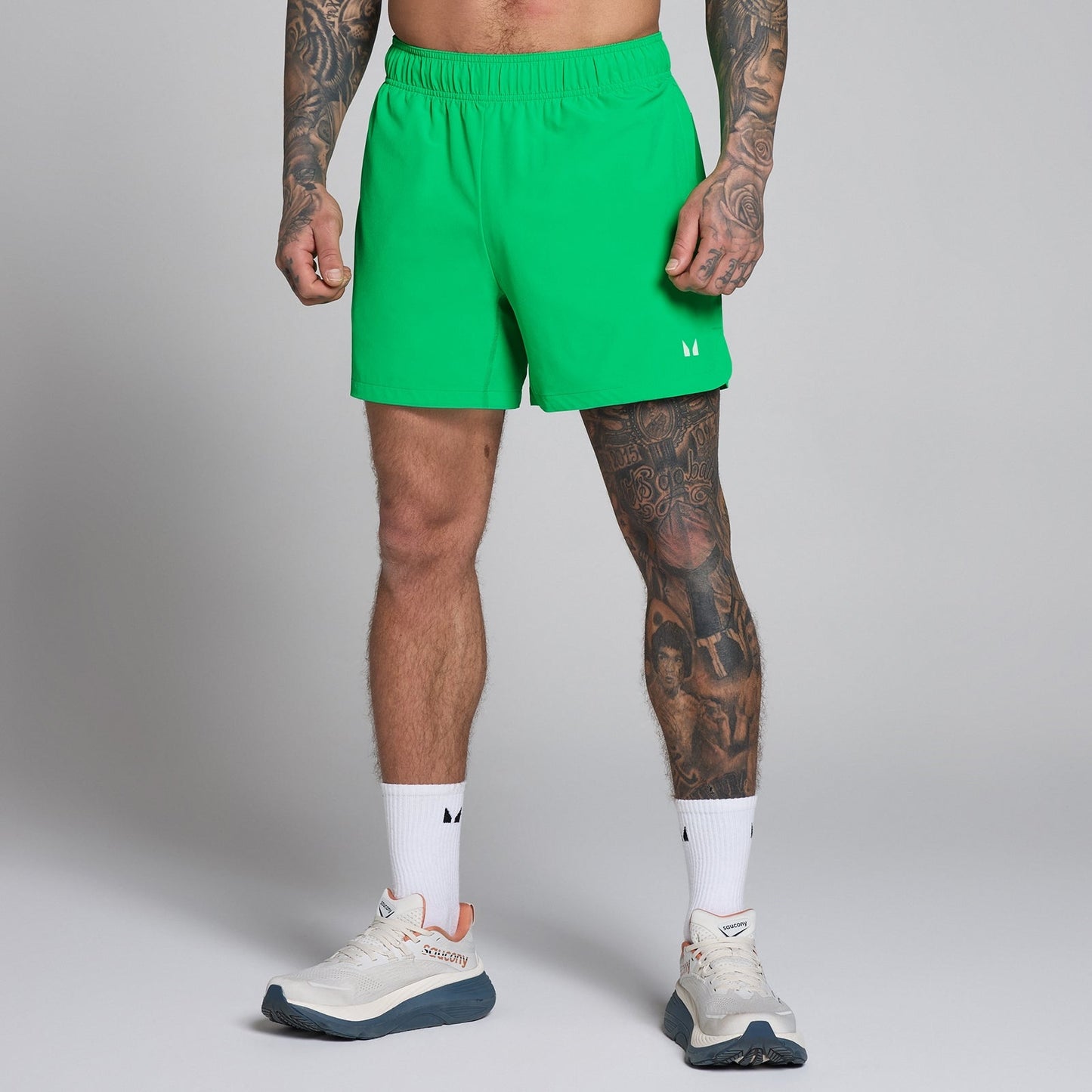 Heren Training 5 Geweven Short - Zesty Green / XXL