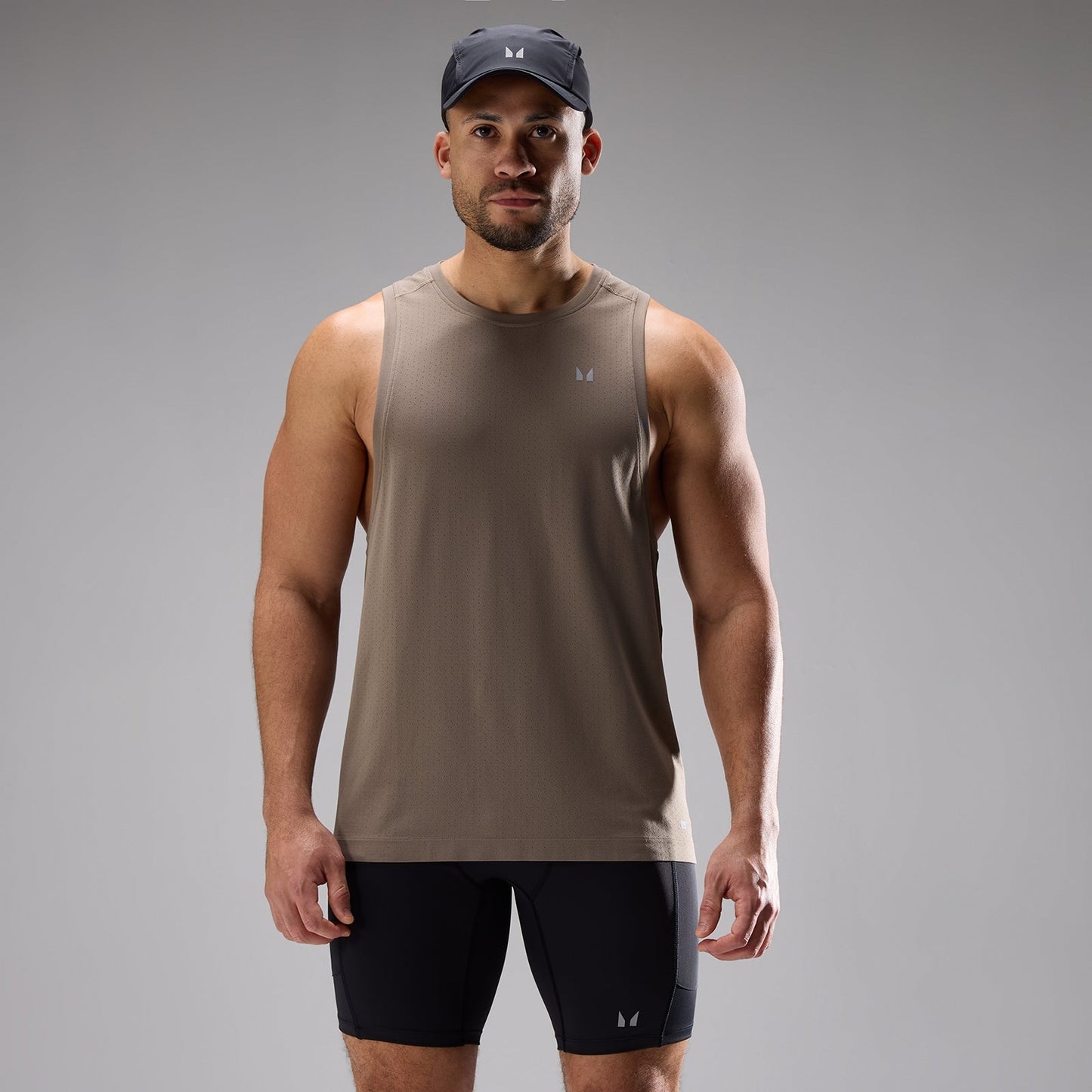 Heren Velocity Ultra Naadloze Singlet - Falcon / XXL