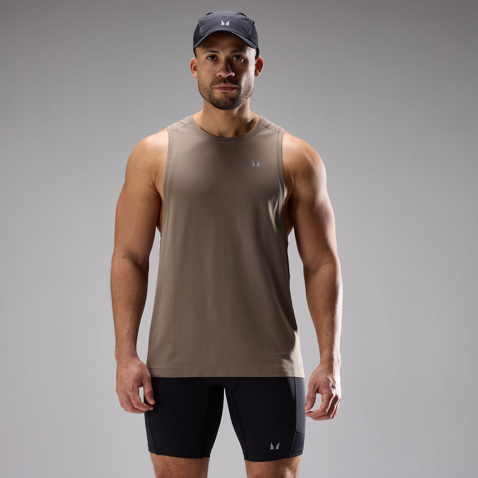 Heren Velocity Ultra Naadloze Singlet - Falcon / XXL