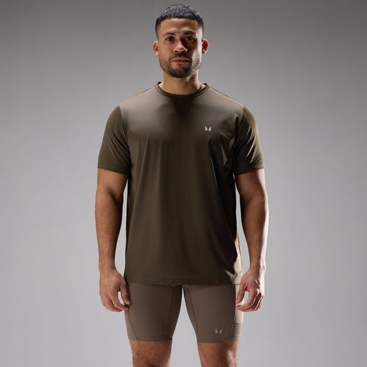Heren Velocity Ultra Mesh T-Shirt - Earth / 3XL