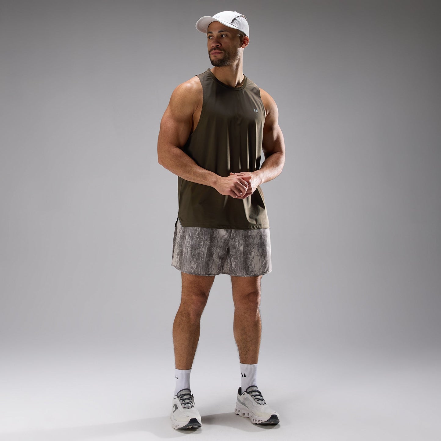 Heren Velocity Ultra Mesh Tanktop - Earth / XXL