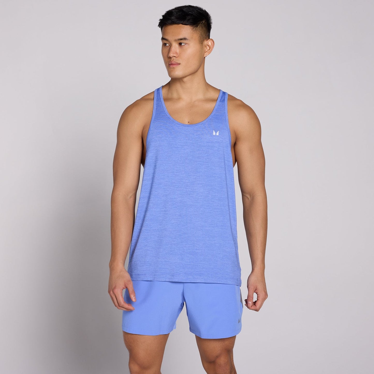 Heren Tempo Marl Tanktop - XL