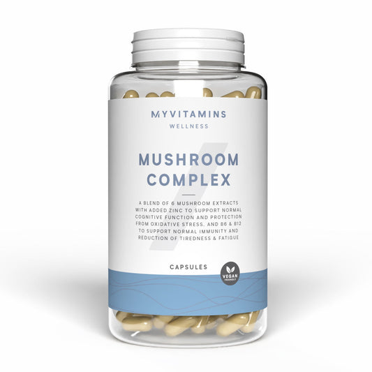 6 In 1 Paddenstoelencomplex-capsules - 60CAPSULES, 30servings
