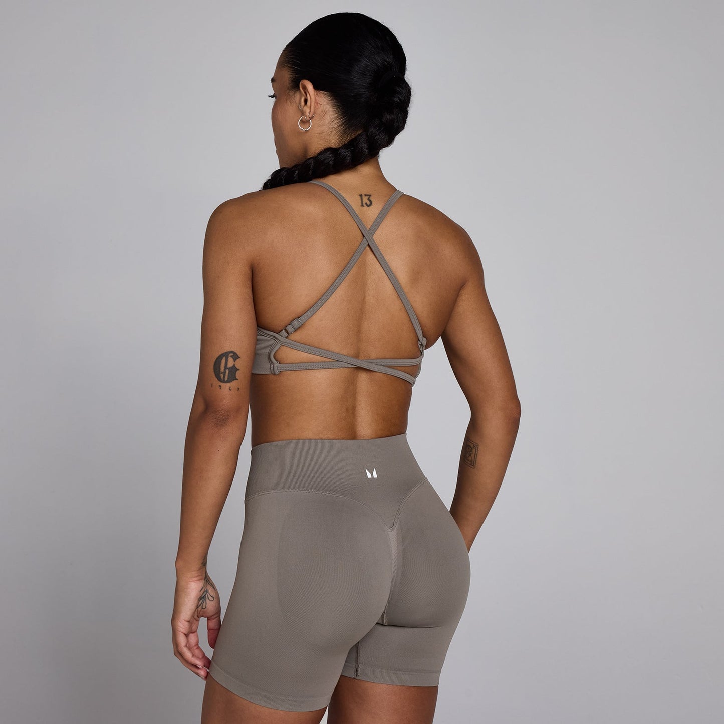Women's Lift Seamless Strappy Bra - Dark Truffle / XXL