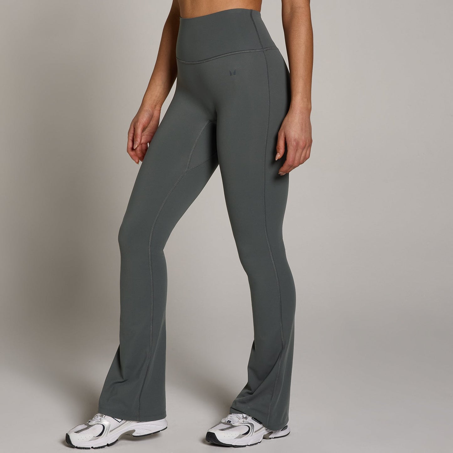 Dames Tempo Wijde Legging - Donkergrijs / XXL