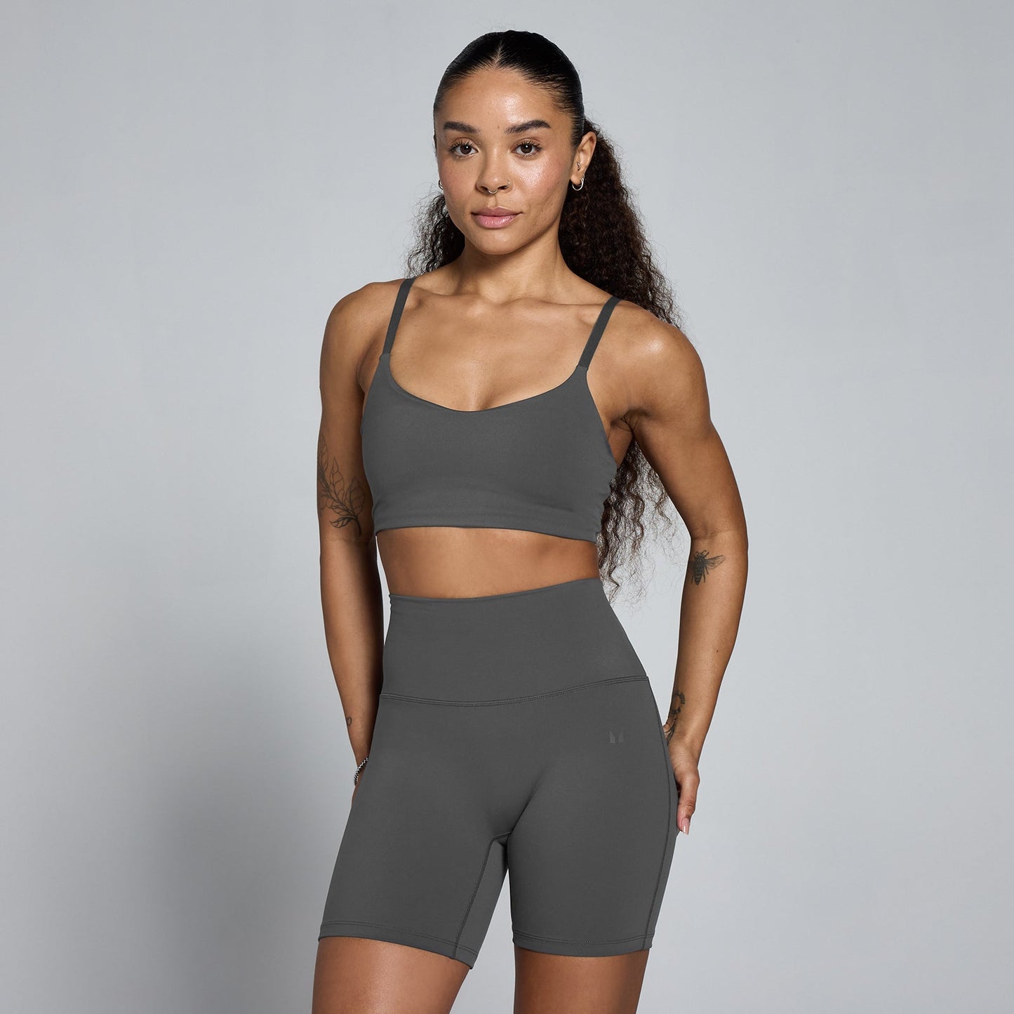 Dames Tempo Sport-BH - Donkergrijs / XXL