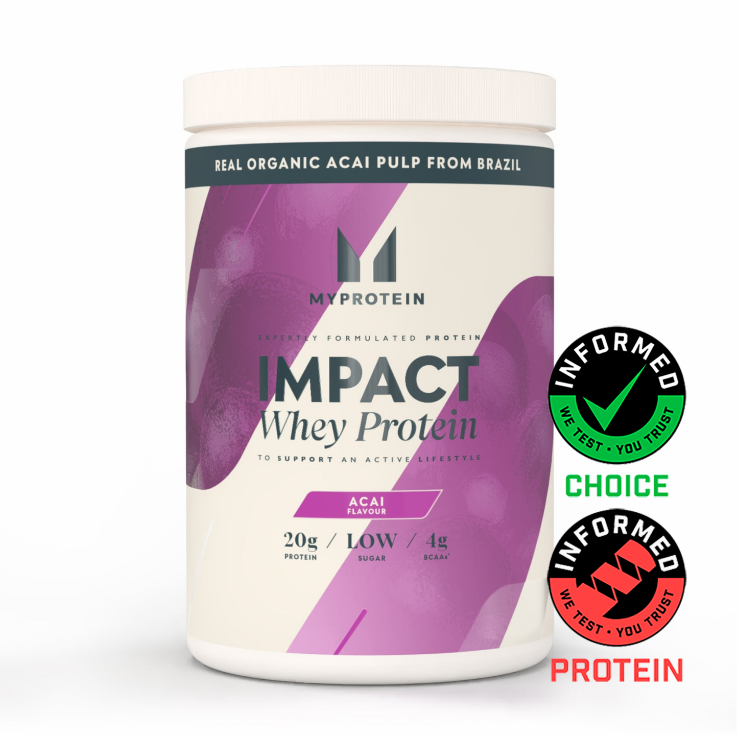 Impact Whey Protein - Acai - 600 G