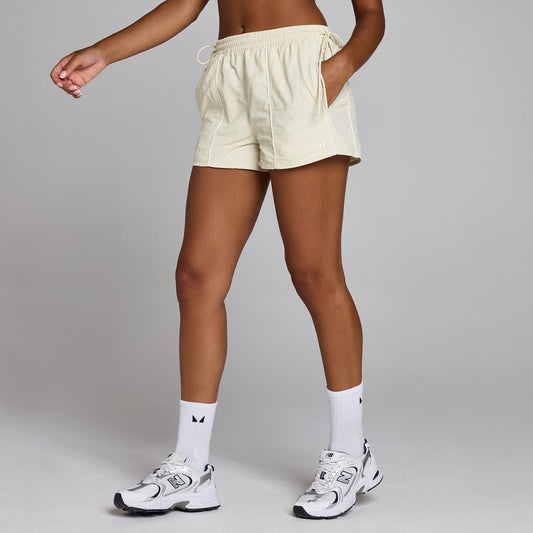 Dames Tempo Contrast Tie Geweven Short - Woestijnstof / XXL