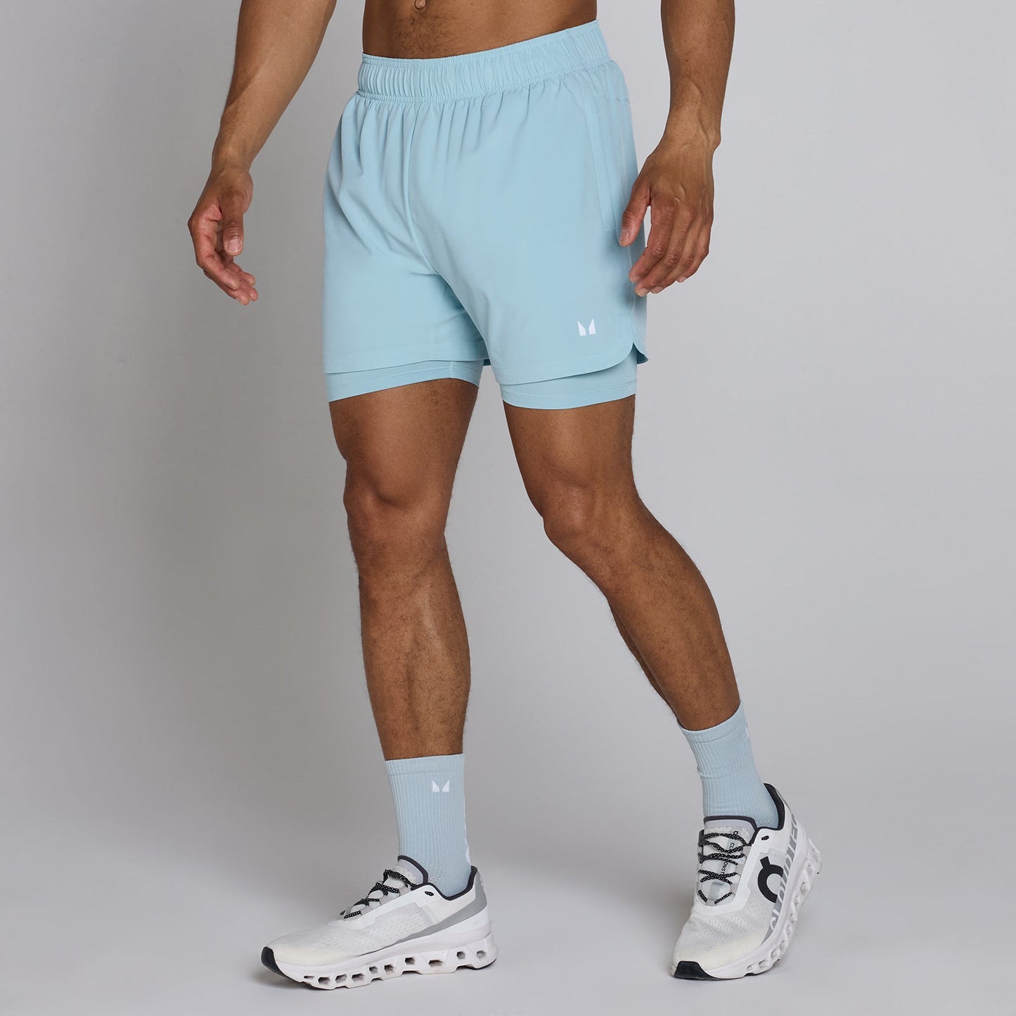 Heren Training 5 2-in-1 Short - Ice / 3XL