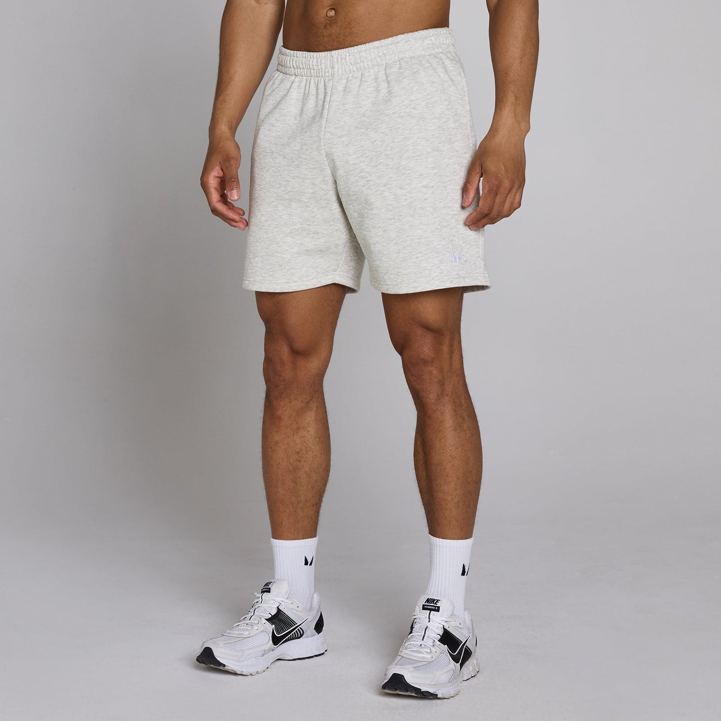 Men's Rest Day 7 Sweat Short - Light Grey Marl / 3XL