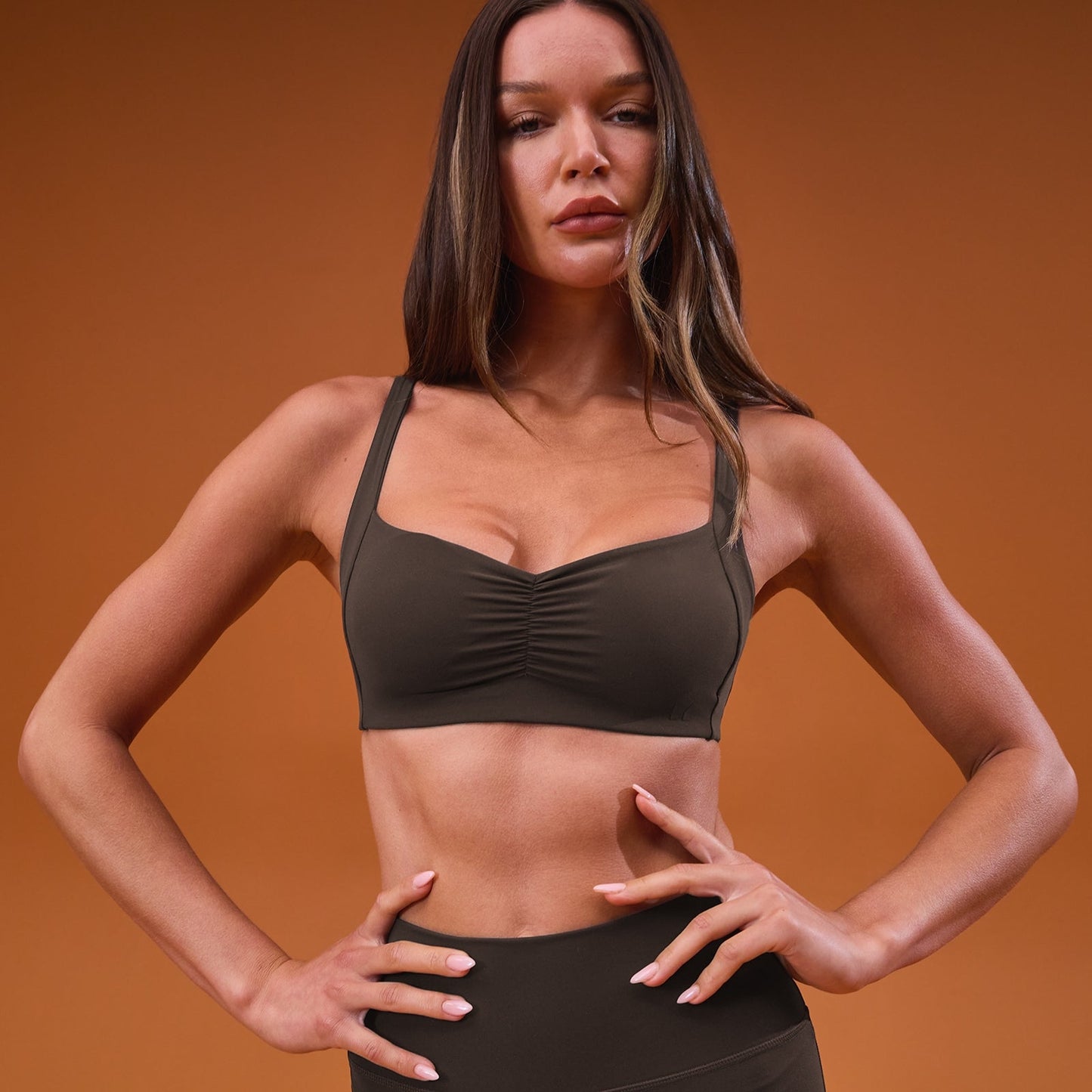 Women's Tempo Scrunch Minimal Sports Bra - L