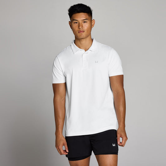 Men's Training Polo Shirt - Wit / 3XL