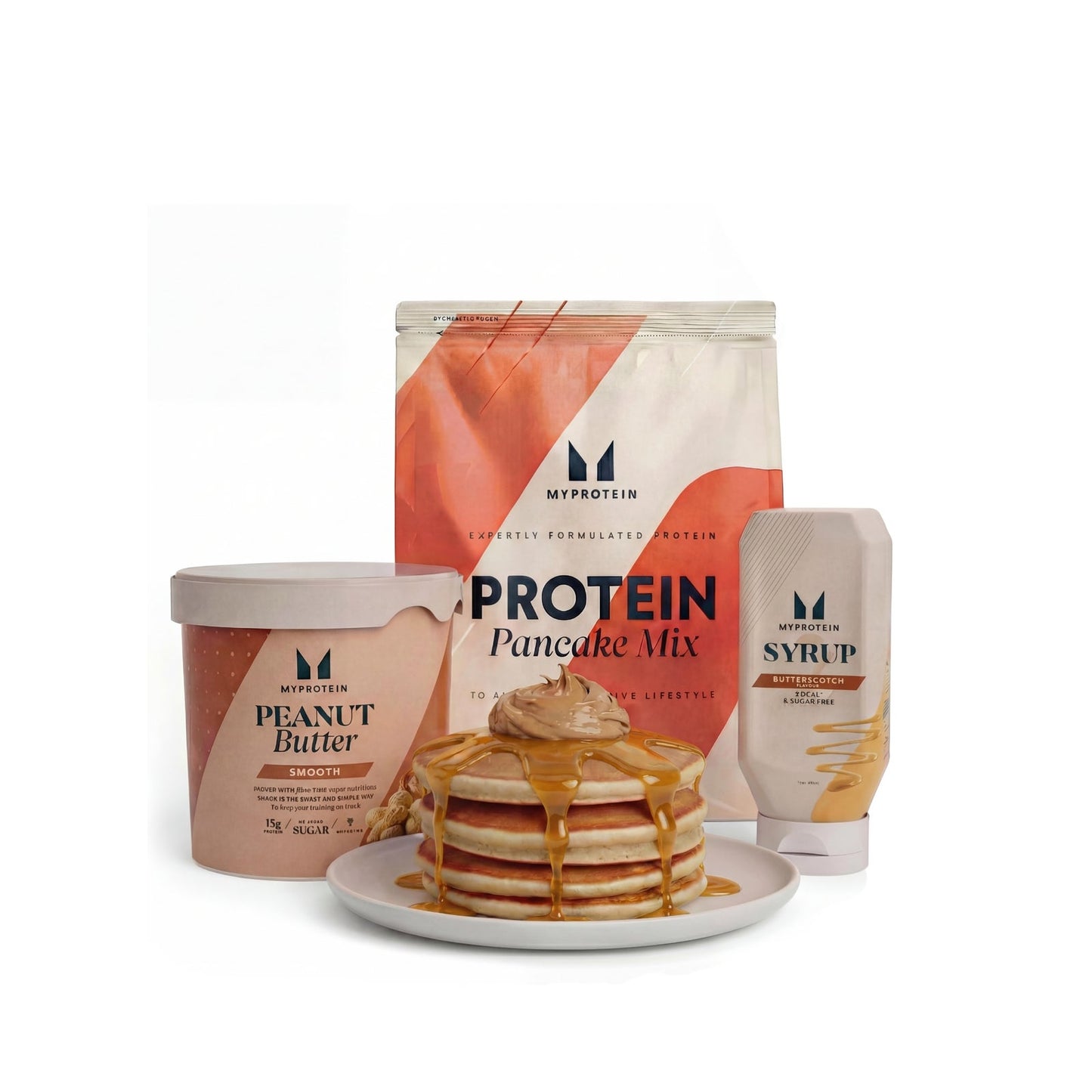 Pancake Bundel - Butterscotch / Peanut Butter, Smooth / Naturel
