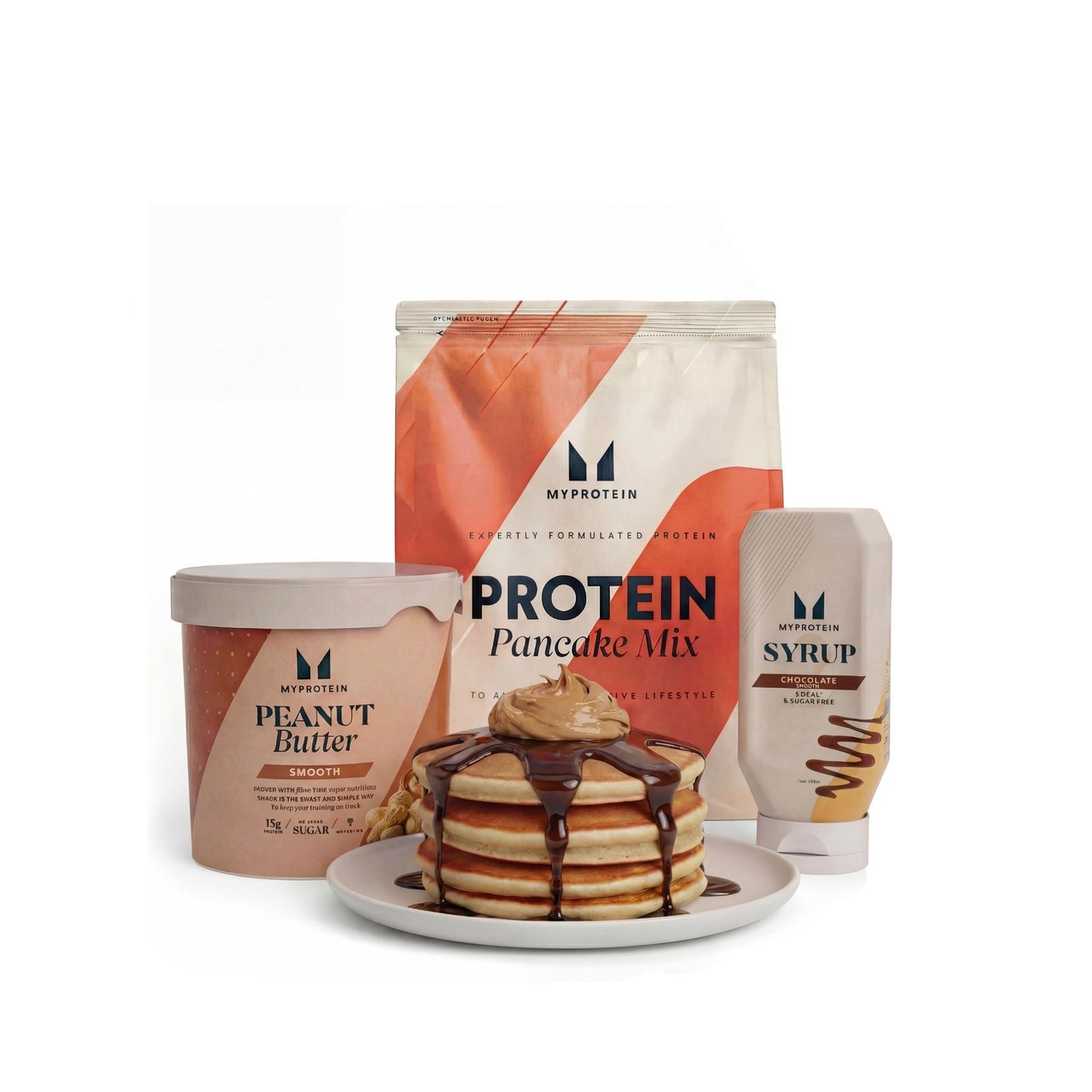 Pancake Bundel - Chocolate / Peanut Butter, Smooth / Chocolade