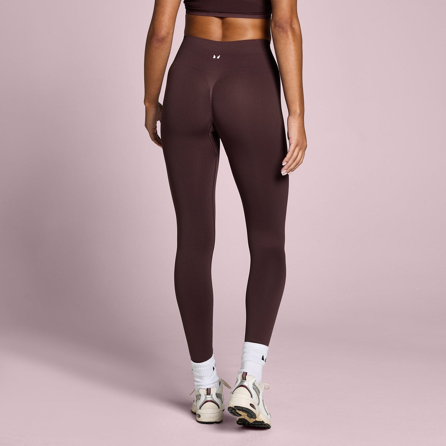 Tempo naadloze legging voor dames - Fudgebruin / XXL