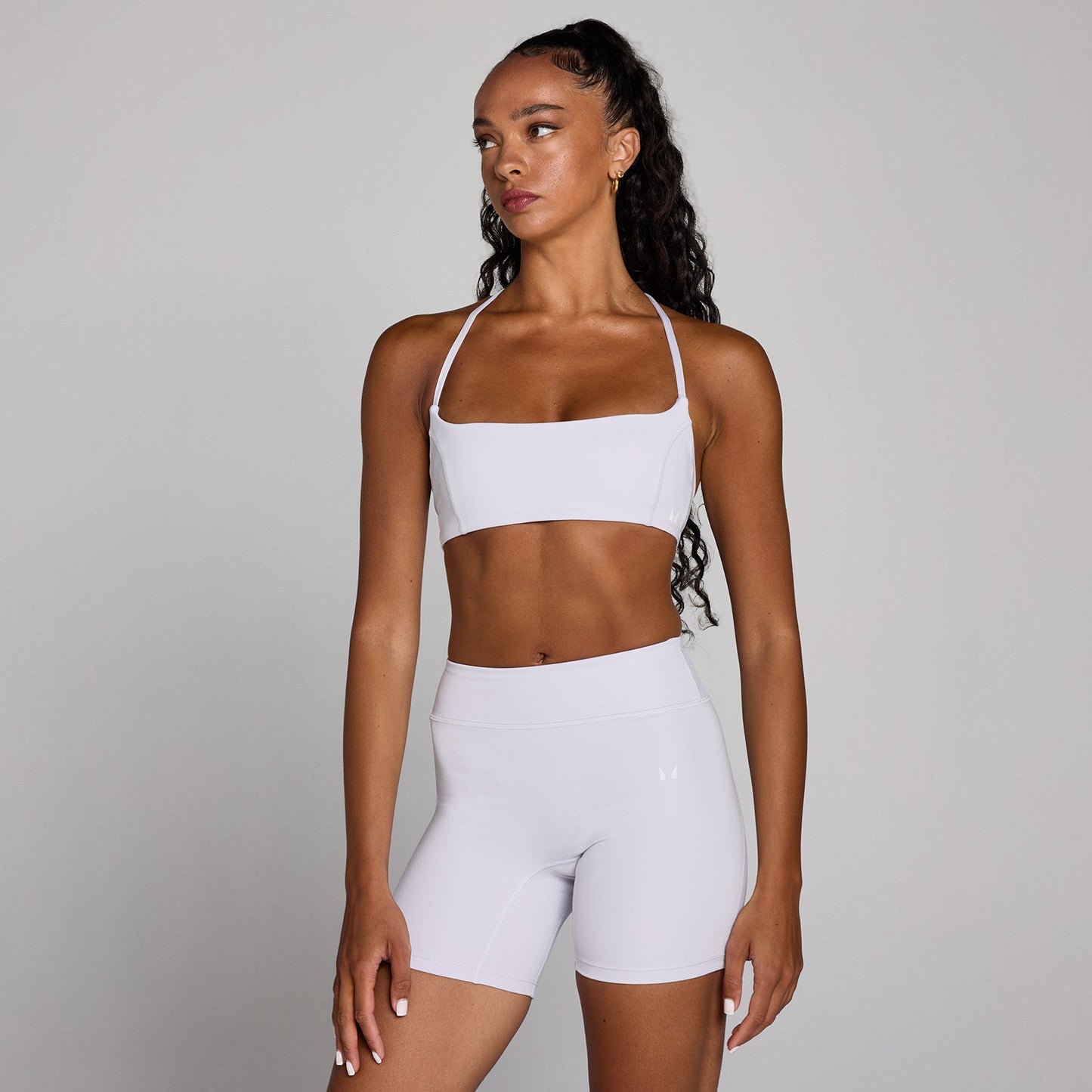 Women's Training Open Back Bra - Chalk Dust / XXL