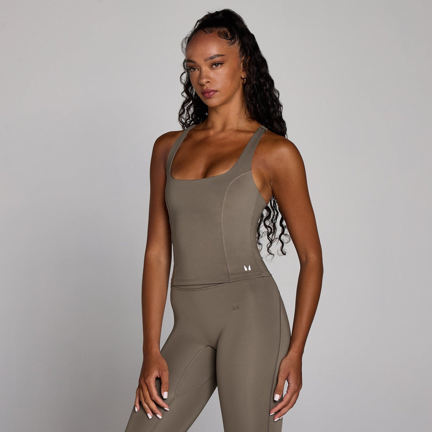 Women's Training Racer Back Vest - Espresso / XXL