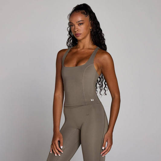 Women's Training Racer Back Vest - Espresso / XXL