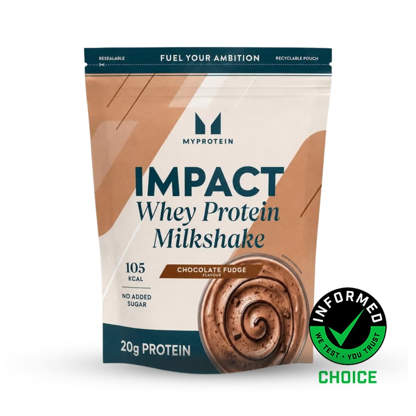 Impact Whey Protein Milkshake - Chocolate Fudge / 4350 g / 150 porties