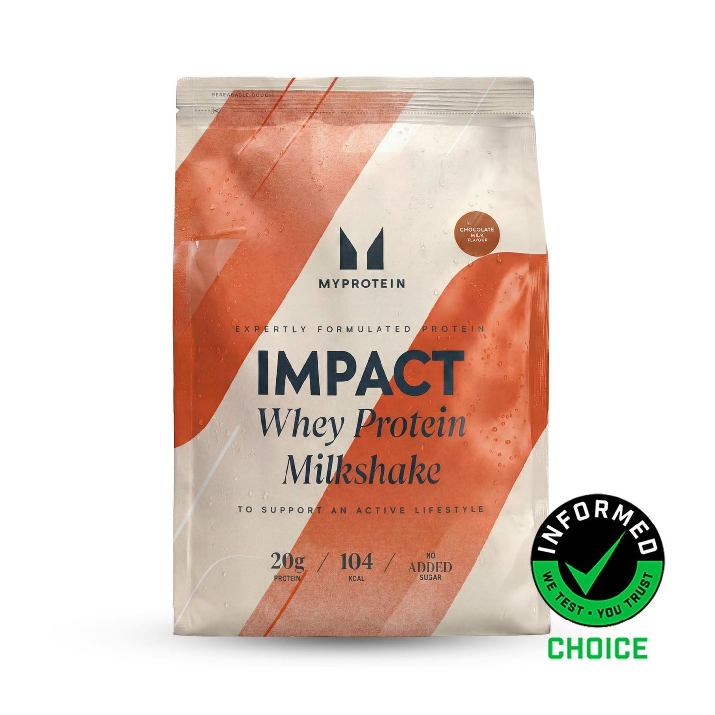 Impact Whey Protein Milkshake - Chocolate Milk / 900 g / 30 porties