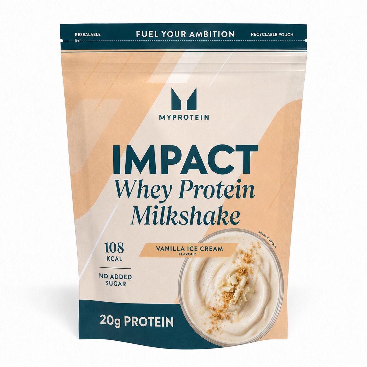 Impact Whey Protein - Vanilla Ice Cream (Milkshake) - 2610 g