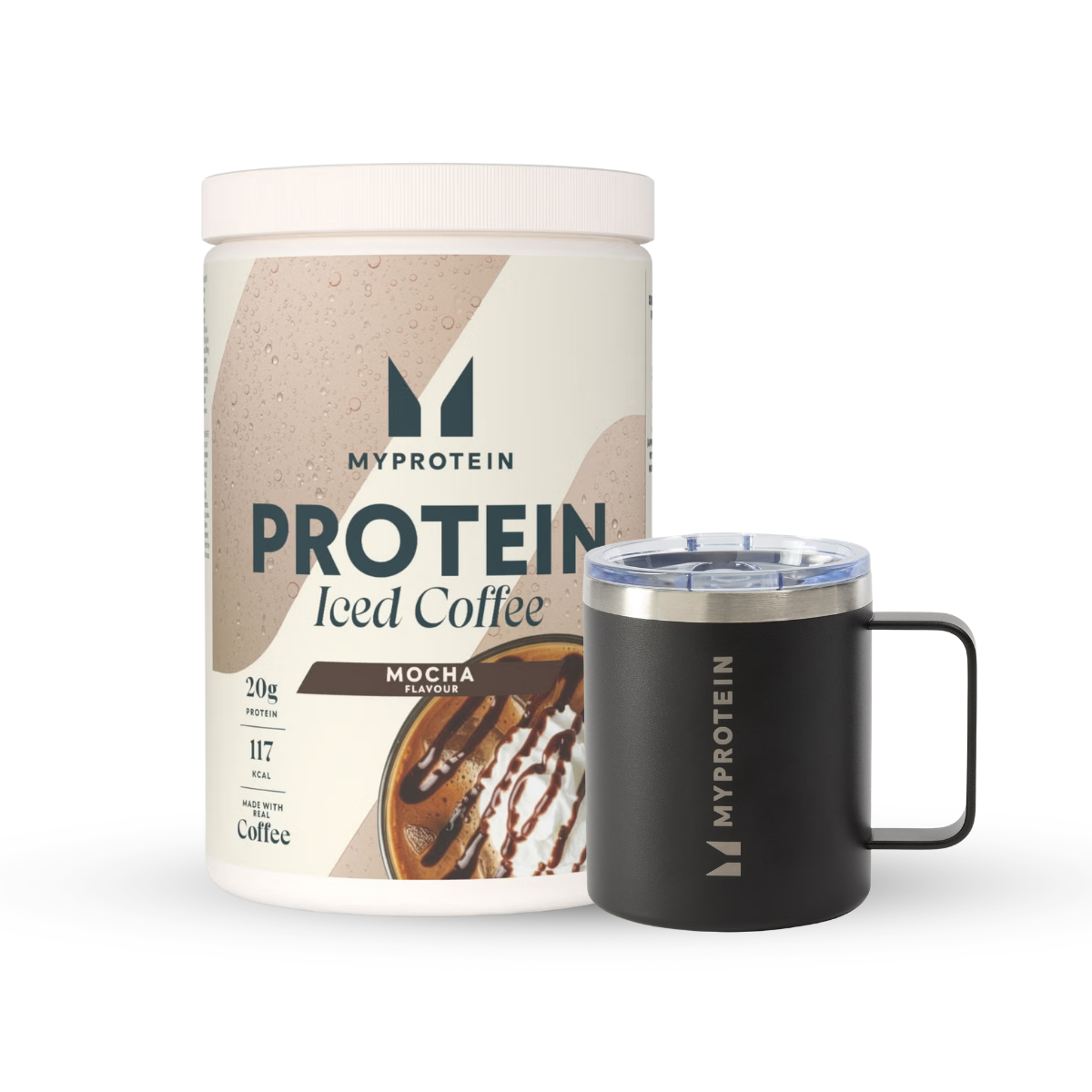Proteïne IJskoffie Bundle - Black Coffee Cup / Iced Mocha