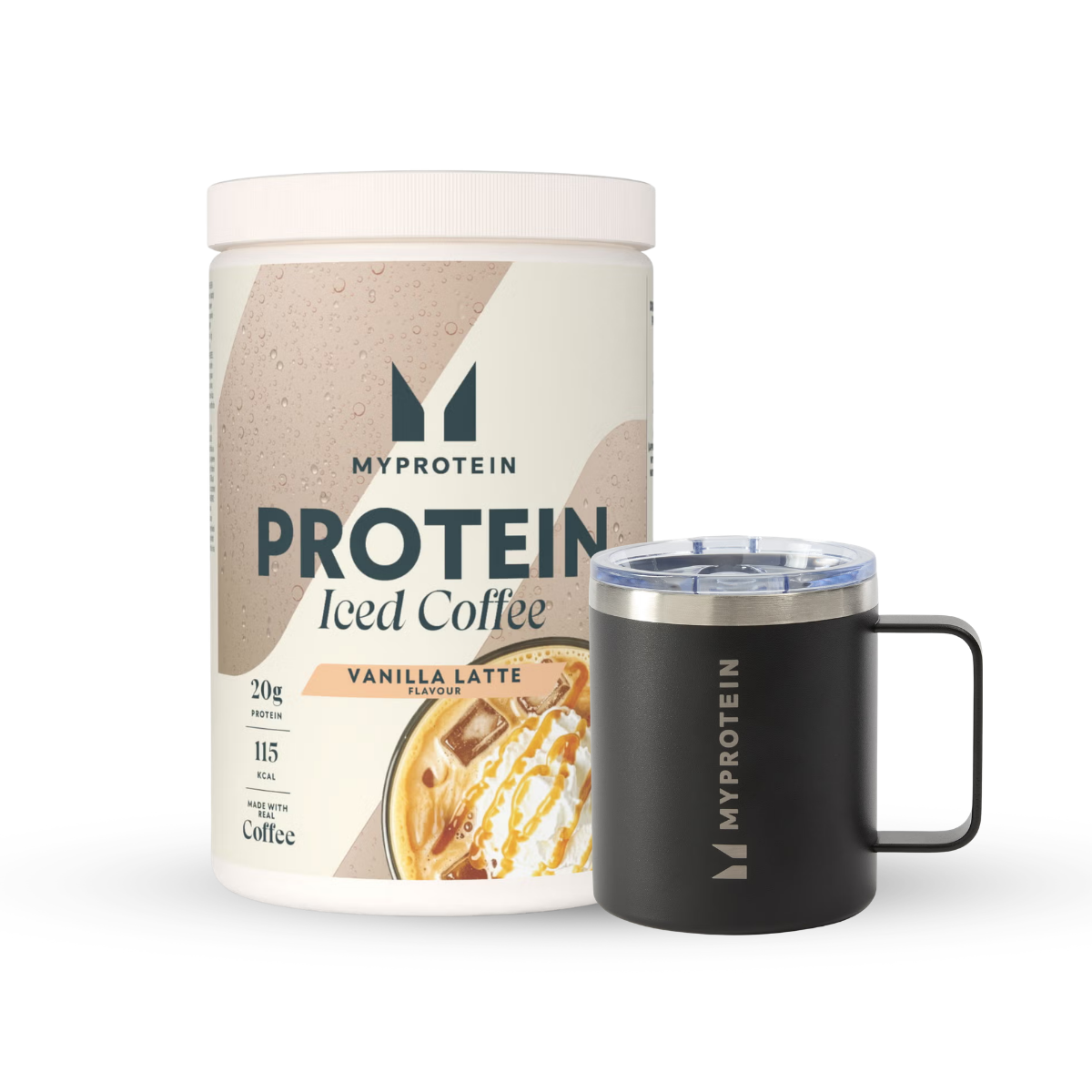 Proteïne IJskoffie Bundle - Black Coffee Cup / Iced Vanilla Latte