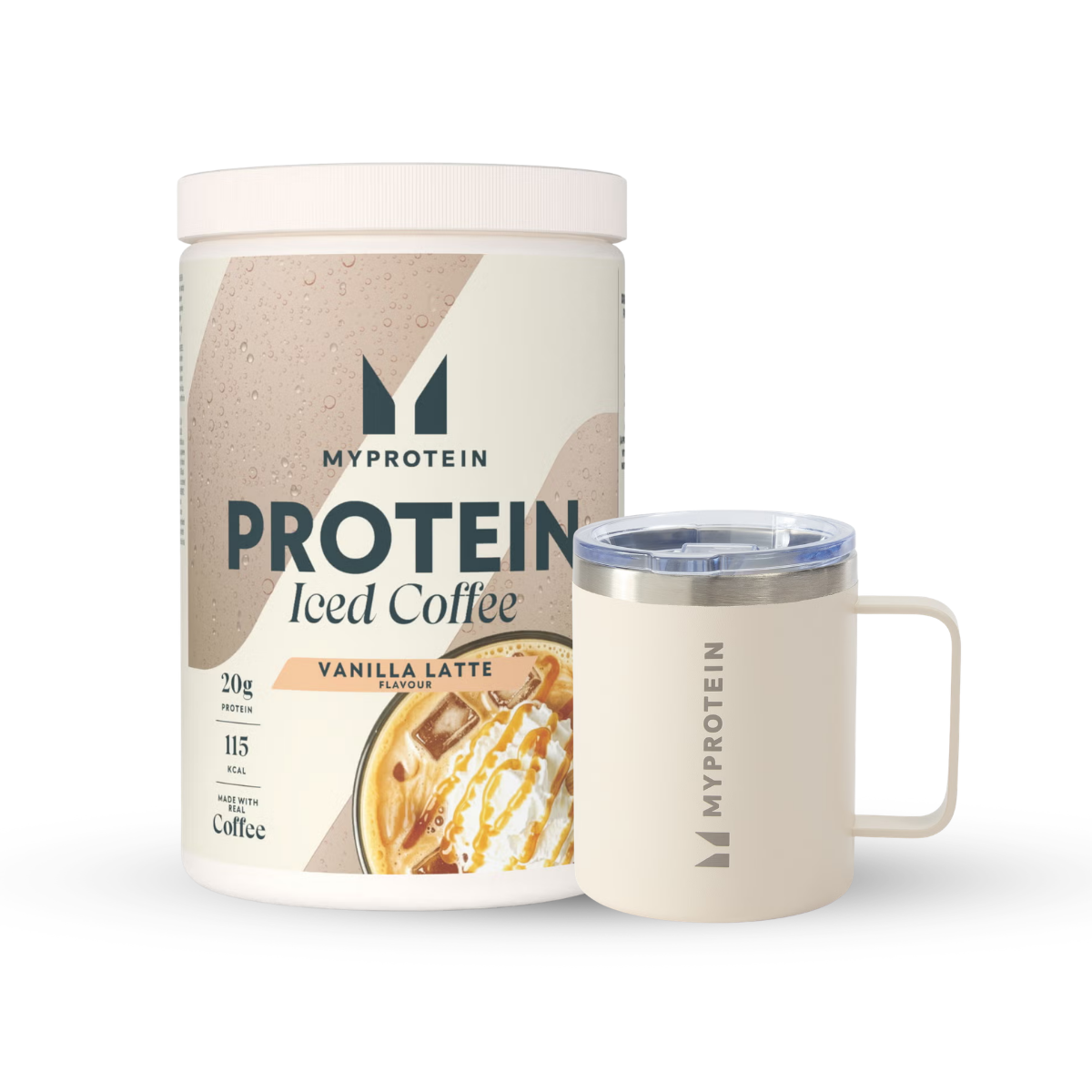 Proteïne IJskoffie Bundle - Natural Cream Coffee Cup / Iced Vanilla Latte