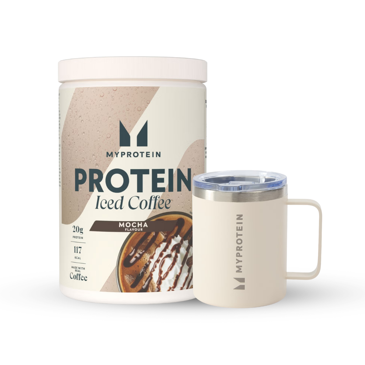 Proteïne IJskoffie Bundle - Natural Cream Coffee Cup / Iced Mocha