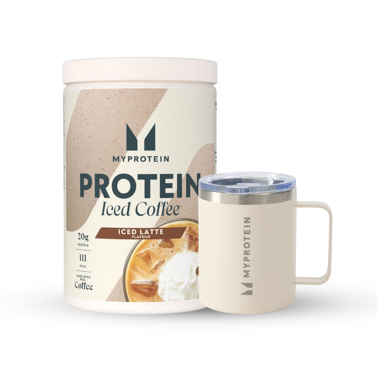 Proteïne IJskoffie Bundle - Natural Cream Coffee Cup / Ijs Latte