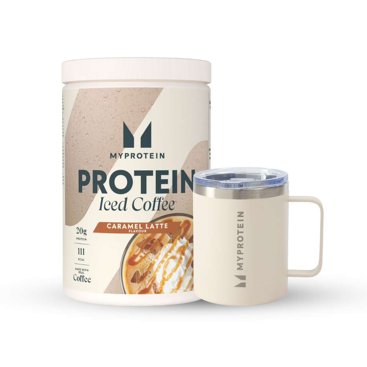 Proteïne IJskoffie Bundle - Natural Cream Coffee Cup / Iced Caramel Latte