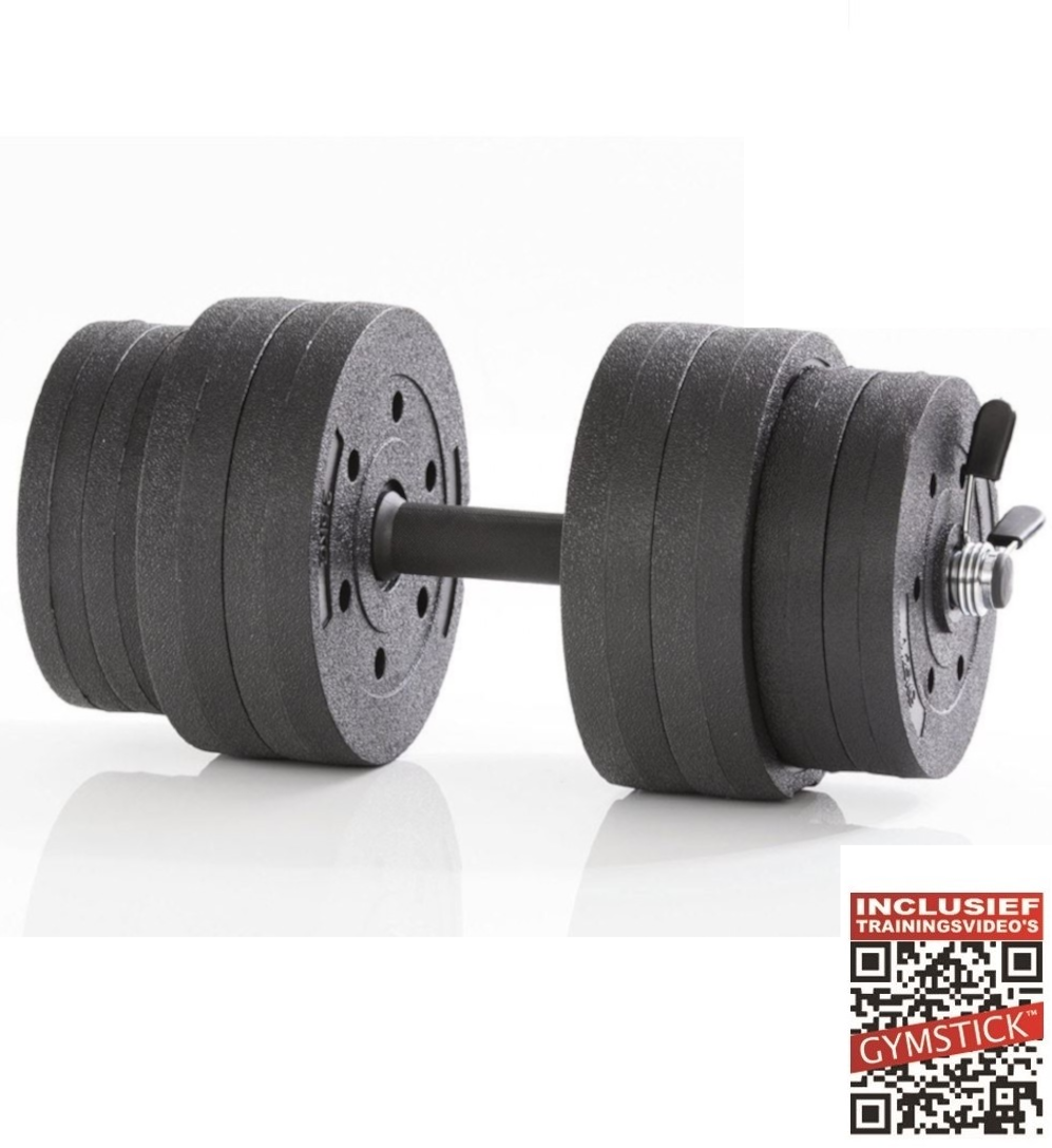 Gymstick Active Verstelbare Vinyl Dumbbell