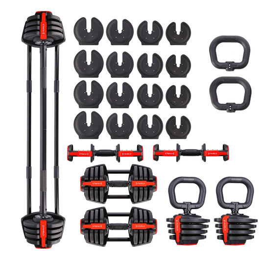 HMS 3-in-1 Verstelbare Dumbbell Set