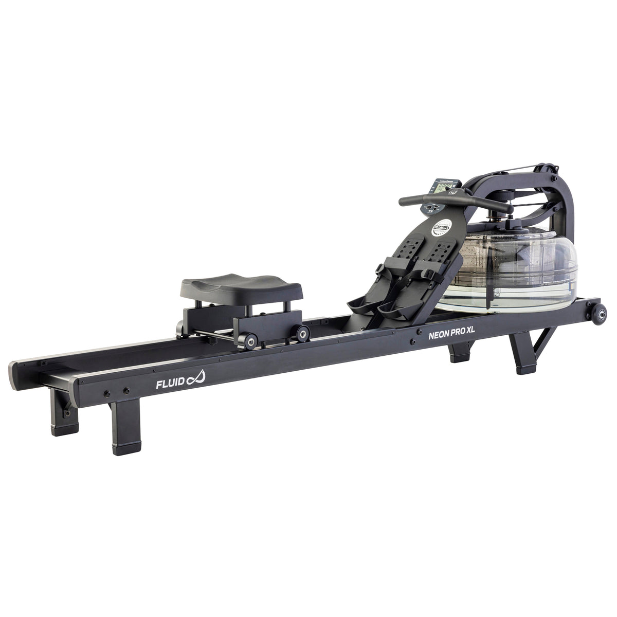 Fluid Rower Neon Pro XL Roeitrainer - Mat Zwart
