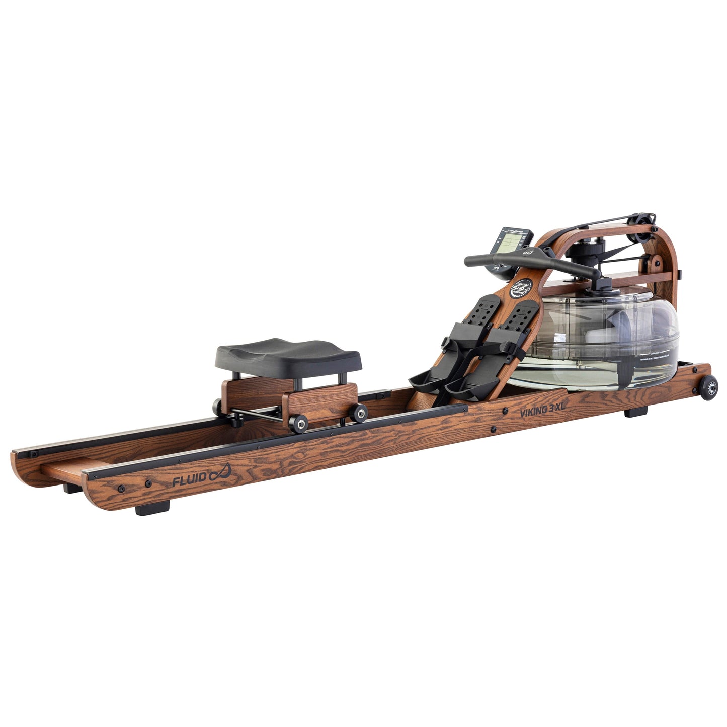 Fluid Rower Viking 3 XL Roeitrainer - Walnoot