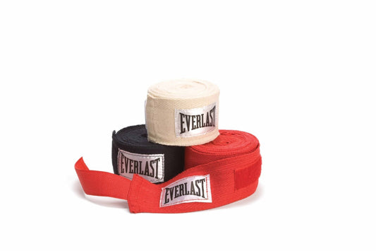 Everlast Core Hand Wraps 3 Pack - Zwart/Wit/Rood
