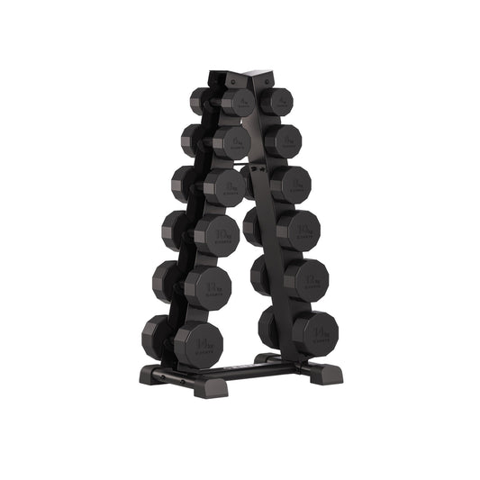 Centr Dumbbell Toren met 12-delige dumbbellset - 4 t/m 14 kg