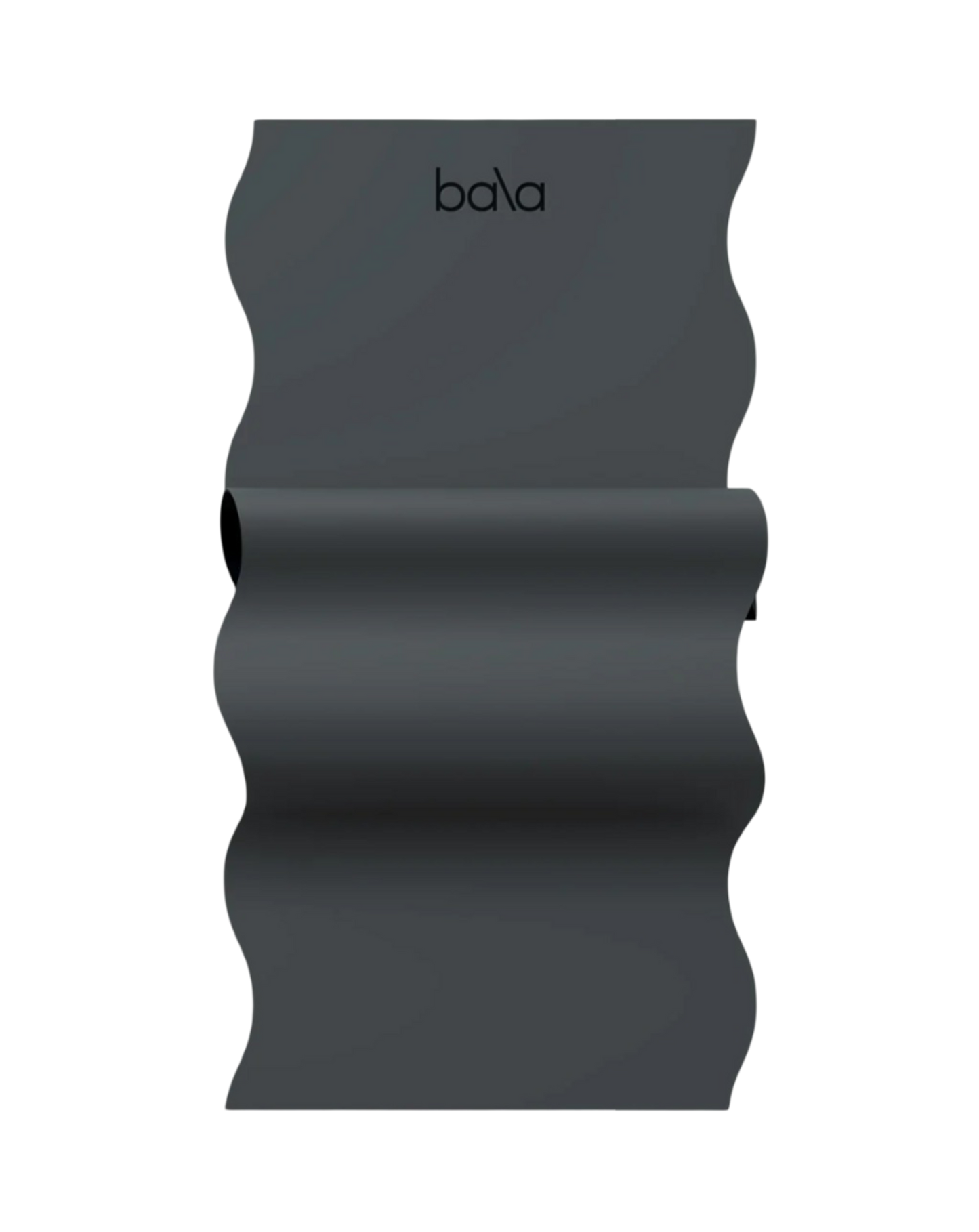 Bala The Wavy Mat - Yogamat - Charcoal/Grijs