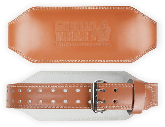 Gorilla Wear Halterriem - 6 Inch Padded Leren Lifting Belt